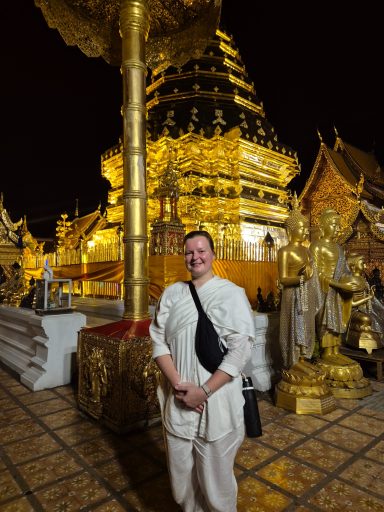 Fotoshooting an der Stupa